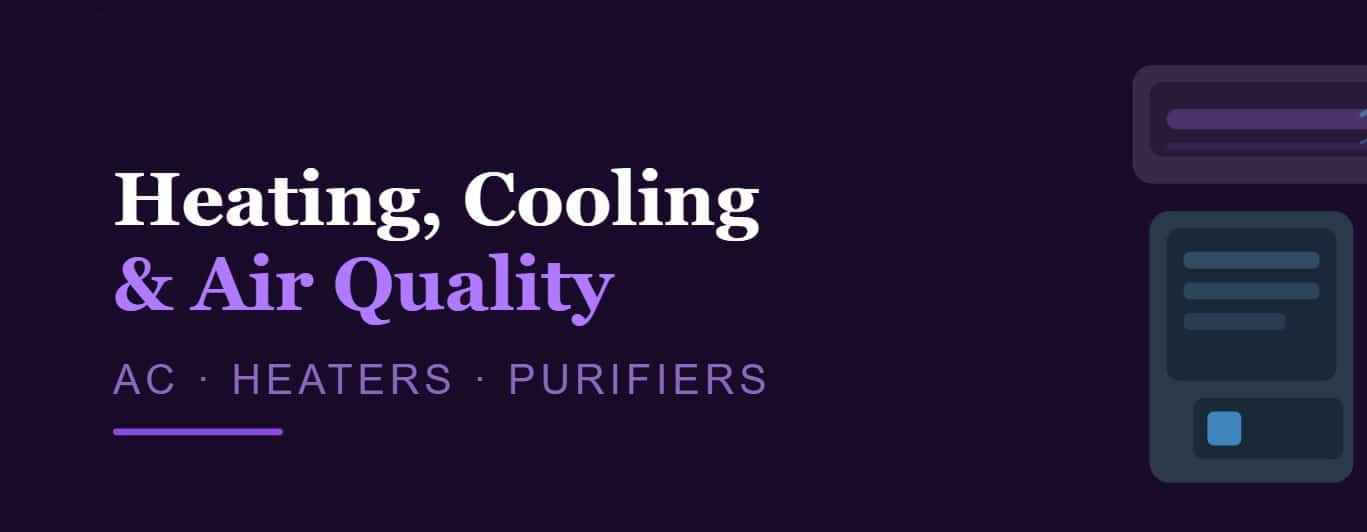 HeatingCooling & Air quality appliances